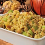Cornbread stuffing with a twist of teh South